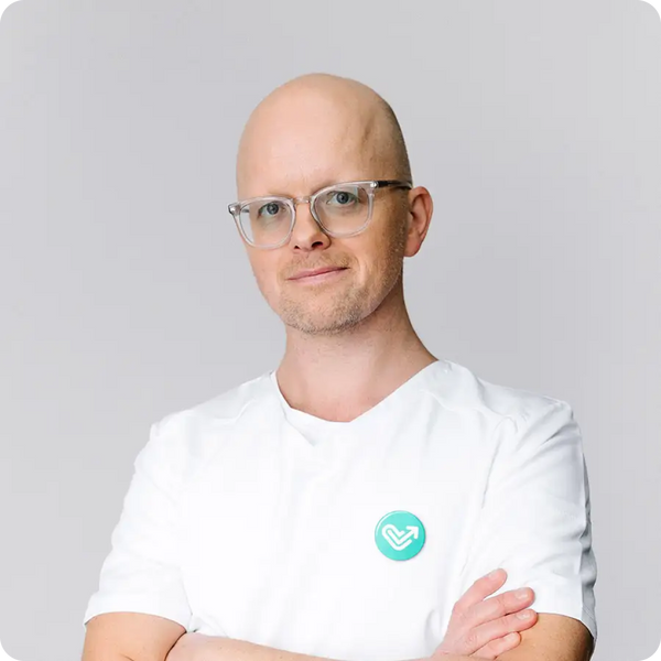 Linus Mårtensson, specialistläkare på Funmed